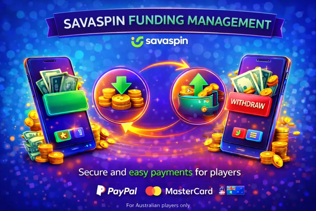 savaspin deposit and withdrawal banner