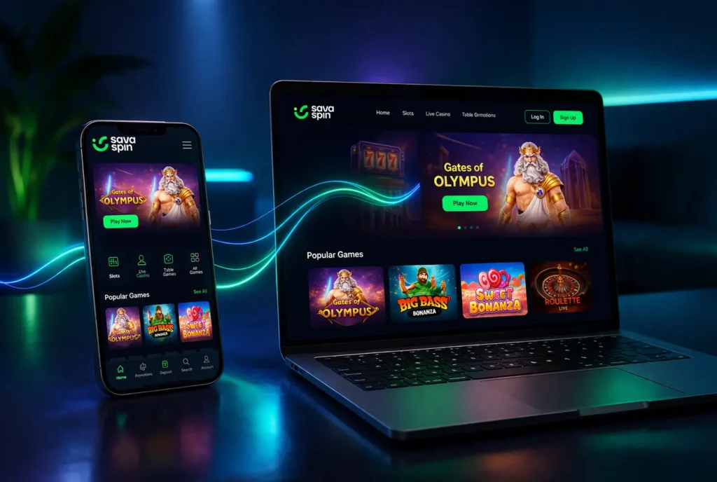 savaspin device banner